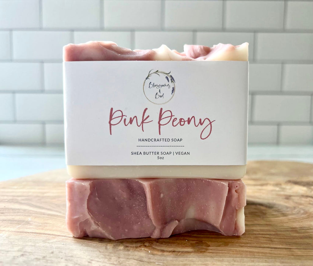 Pink Peony soap