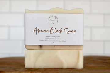 African Black and Coconut Milk Soap
