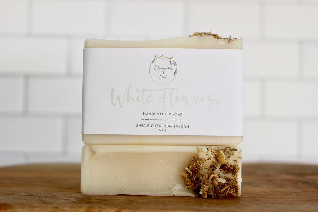 White Flowers Soap